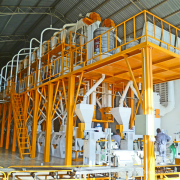 Maize Flour Milling Plant With Steel Structure